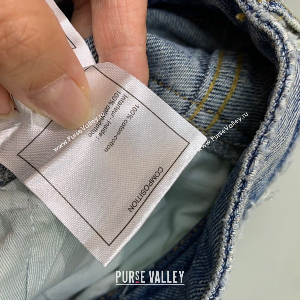 Chanel Denim Jeans CH113012 Blue 2023 (VT-23113012)