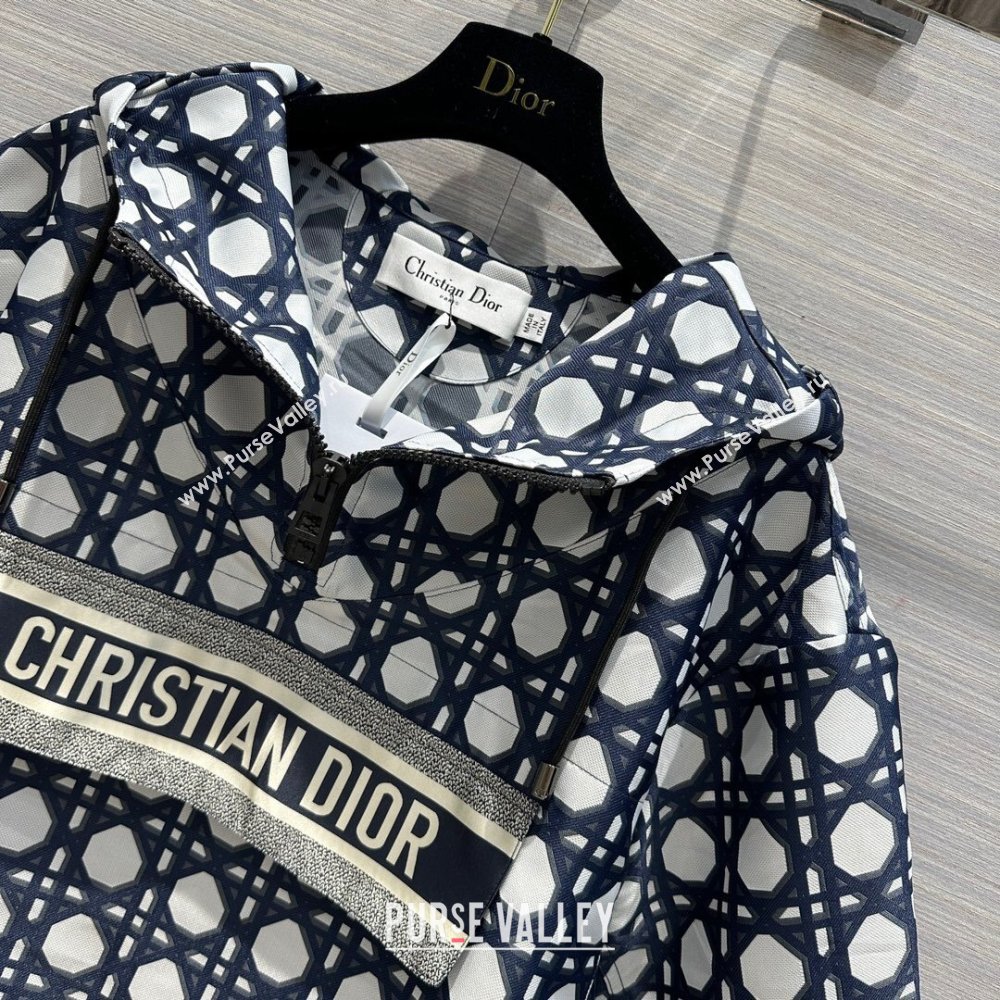 Dior Short-Sleeved Hooded Short Anorak D112417 2023 (Q-23112417 )