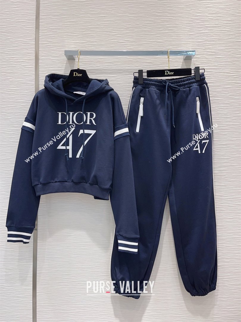 Dior Sweatershirt and Pants D112451 Blue 2023 (Q-23112451)