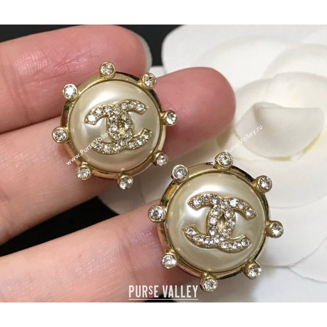 Chanel Stud Earrings Gold 2021 082530 (YF-21082530)