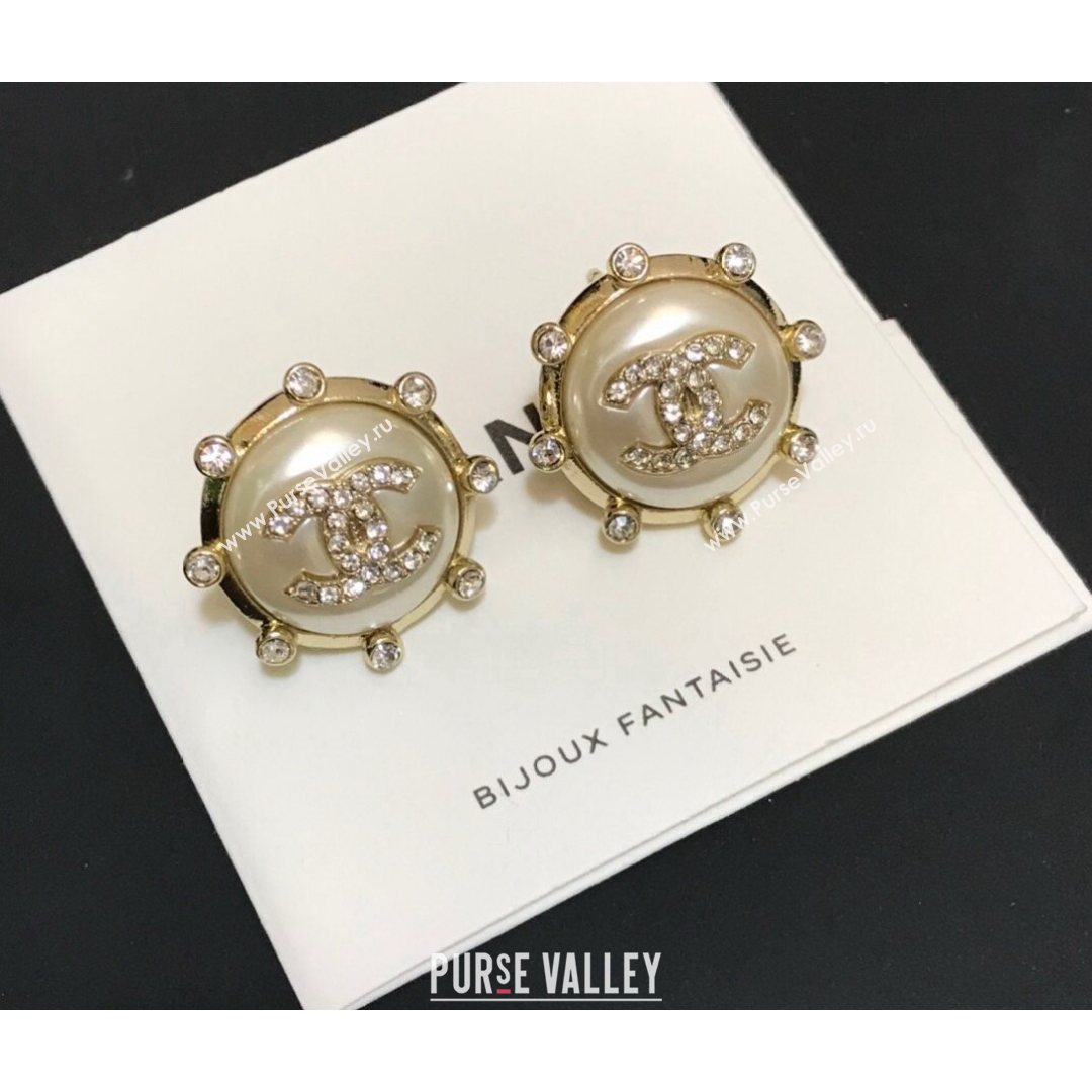 Chanel Stud Earrings Gold 2021 082530 (YF-21082530)