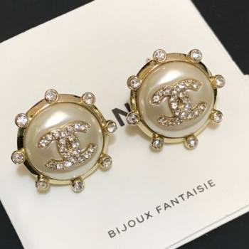 Chanel Stud Earrings Gold 2021 082530 (YF-21082530)