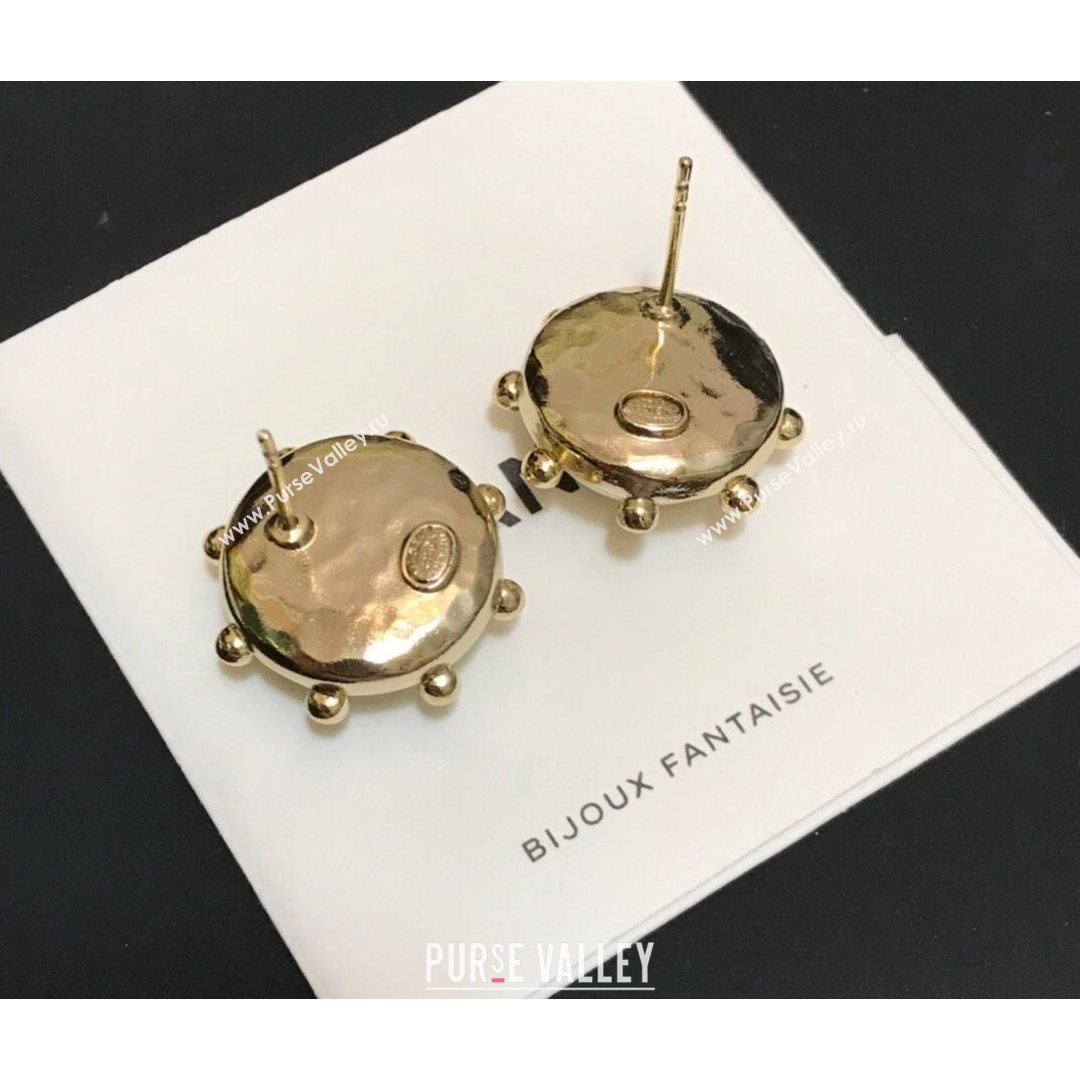 Chanel Stud Earrings Gold 2021 082530 (YF-21082530)