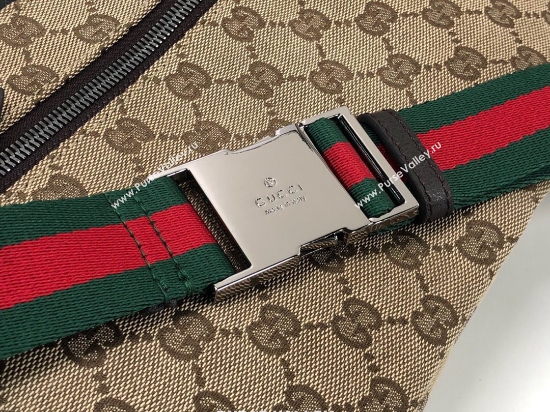 Gucci GG Canvas Belt Bag 28566 Brown 2024 (DLH-24031401)