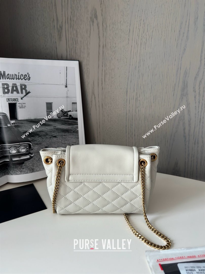 Saint Laurent Monogram Mini Nolita in Lambskin Leather 672738 White 2025 Top Quality (YONGS-25022615)