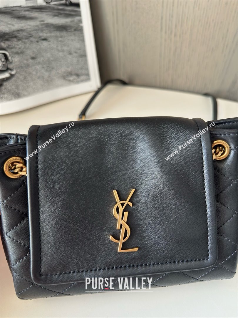 Saint Laurent Monogram Mini Nolita in Lambskin Leather 672738 Black 2025 Top Quality (YONGS-25022616)