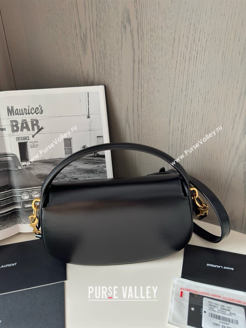 Saint Laurent Voltaire Bag in Box Leather 787671 Black 2025 Top Quality (HONGS-25022708)