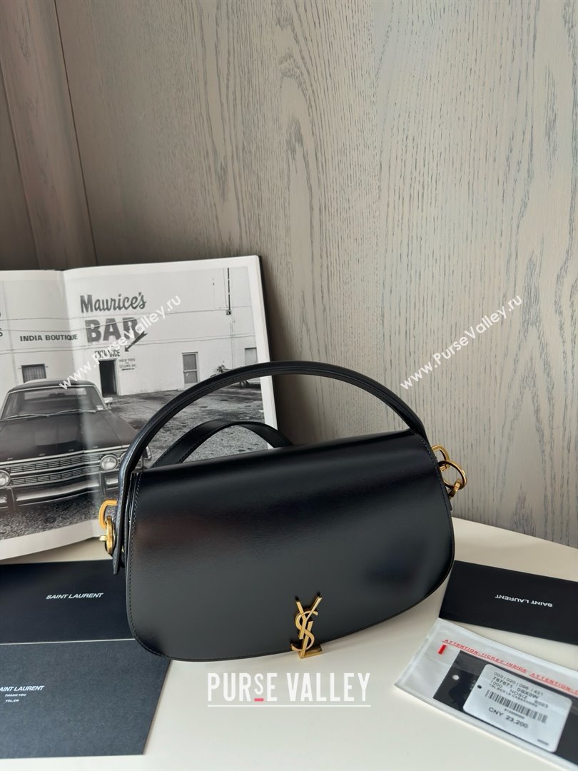 Saint Laurent Voltaire Bag in Box Leather 787671 Black 2025 Top Quality (HONGS-25022708)
