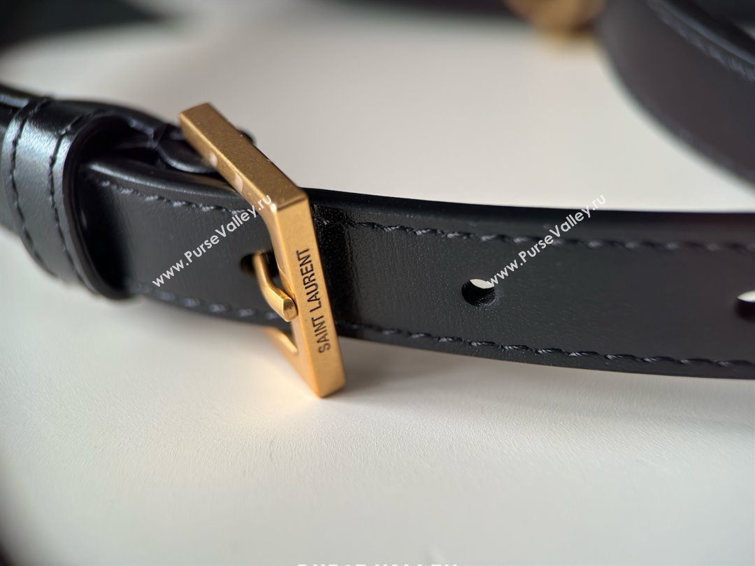 Saint Laurent Voltaire Bag in Box Leather 787671 Black 2025 Top Quality (HONGS-25022708)