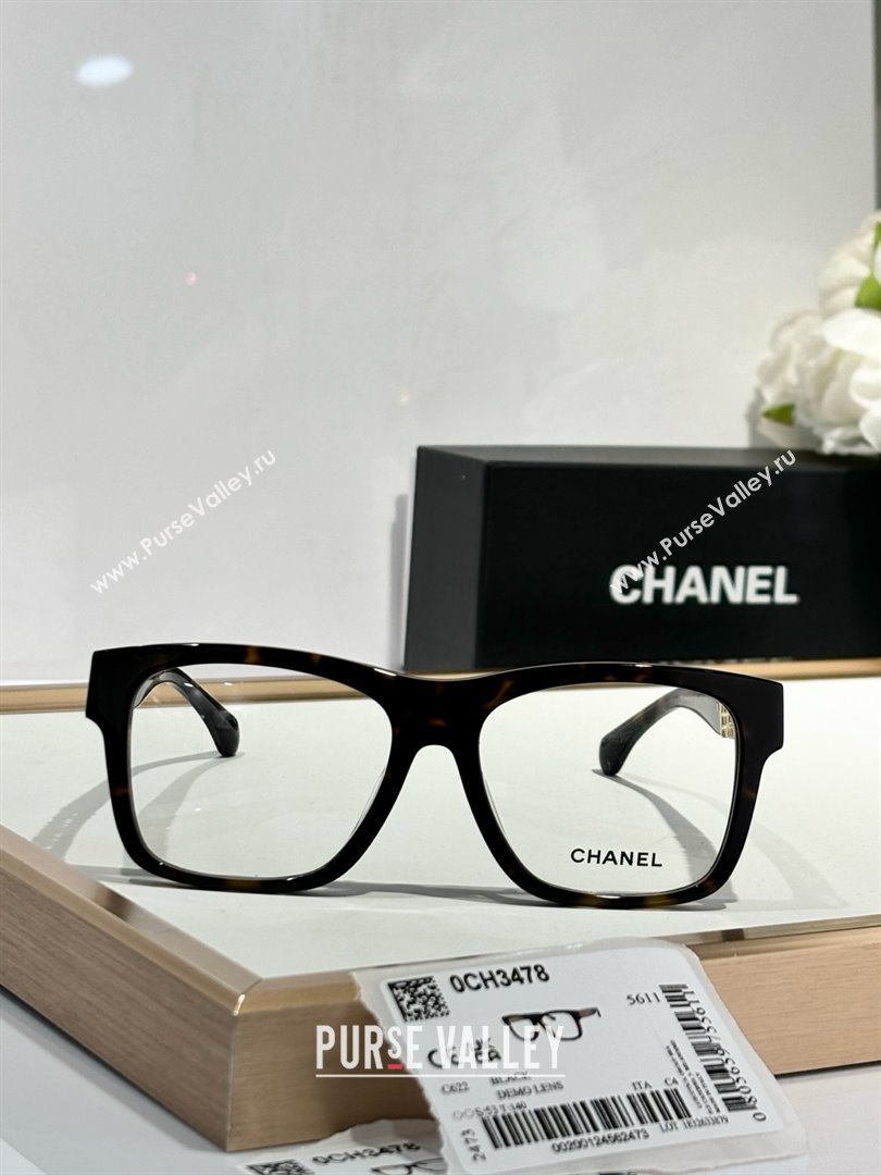 Chanel Glasses 3478 Black 2025 (A-25022801)