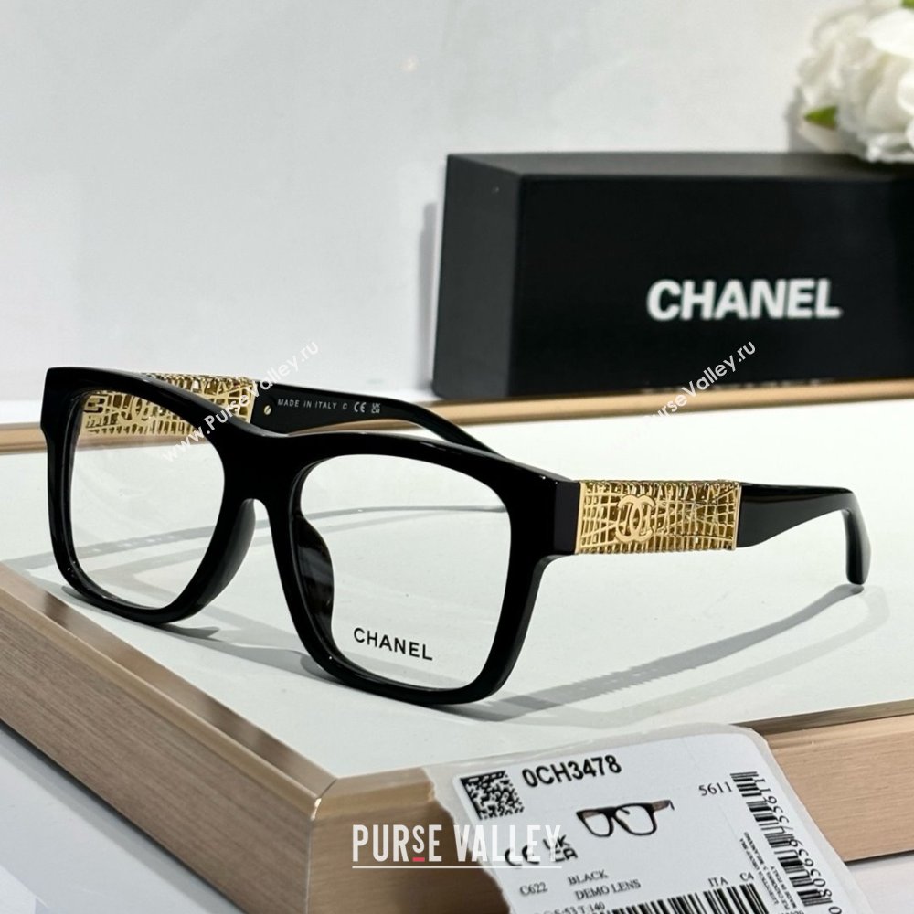 Chanel Glasses 3478 Black 2025 (A-25022801)
