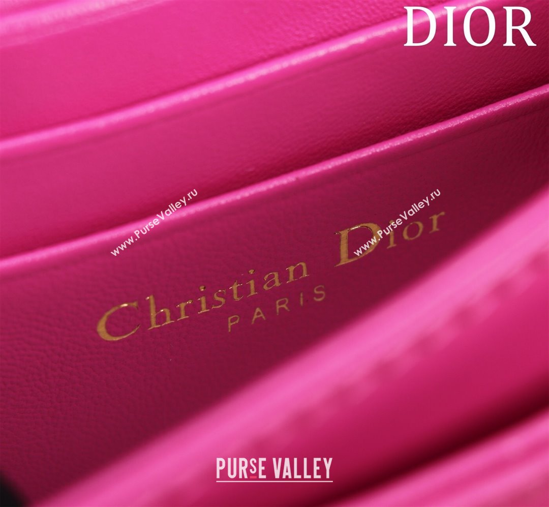 Dior My Dior Mini Bag in Cannage Lambskin 0980 Rosy 2024 (DMZ-24050706)