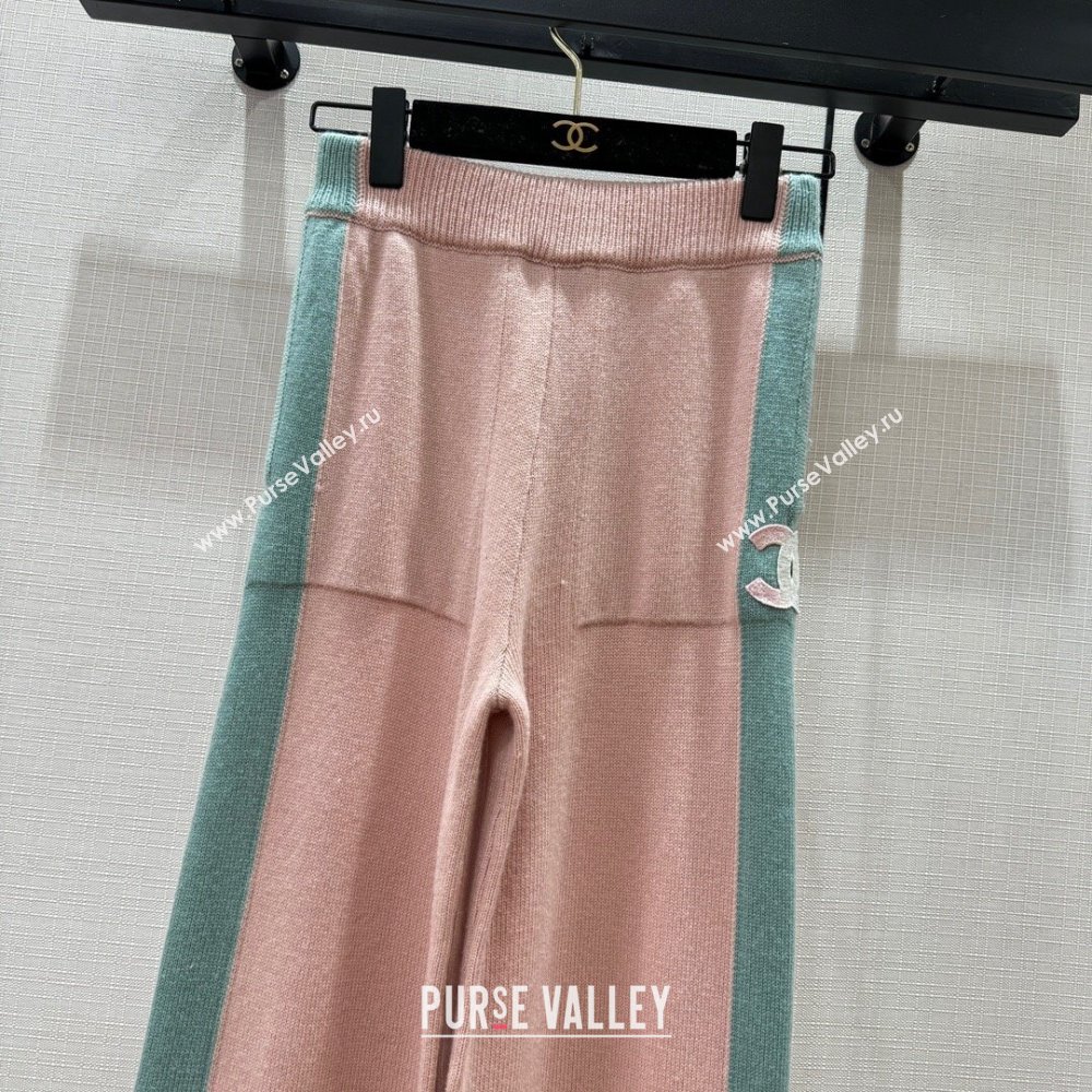 Chanel Cashmere Pants CH113021 Pink 2023 (Q-23113021)