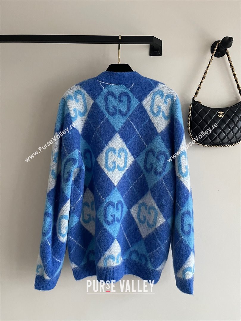 Gucci GG Cardigan G102647 Blue 2023 (Q-23102647)