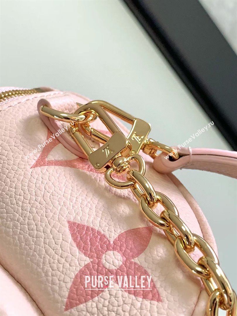 Louis Vuitton Mini Bumbag in Monogram Empreinte Embossed Leather M85636 Pink 2024 (K-24031402)