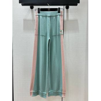 Chanel Cashmere Pants CH113023 Green 2023 (Q-23113023)