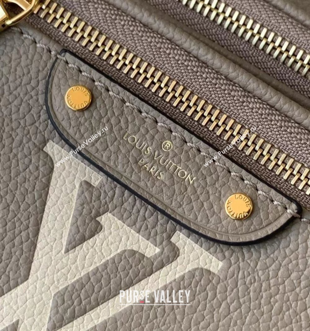 Louis Vuitton Mini Bumbag in Monogram Empreinte Embossed Leather M83219 Grey 2024 (K-24031403)