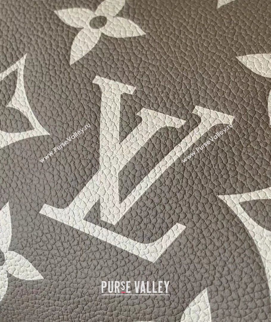 Louis Vuitton Mini Bumbag in Monogram Empreinte Embossed Leather M83219 Grey 2024 (K-24031403)
