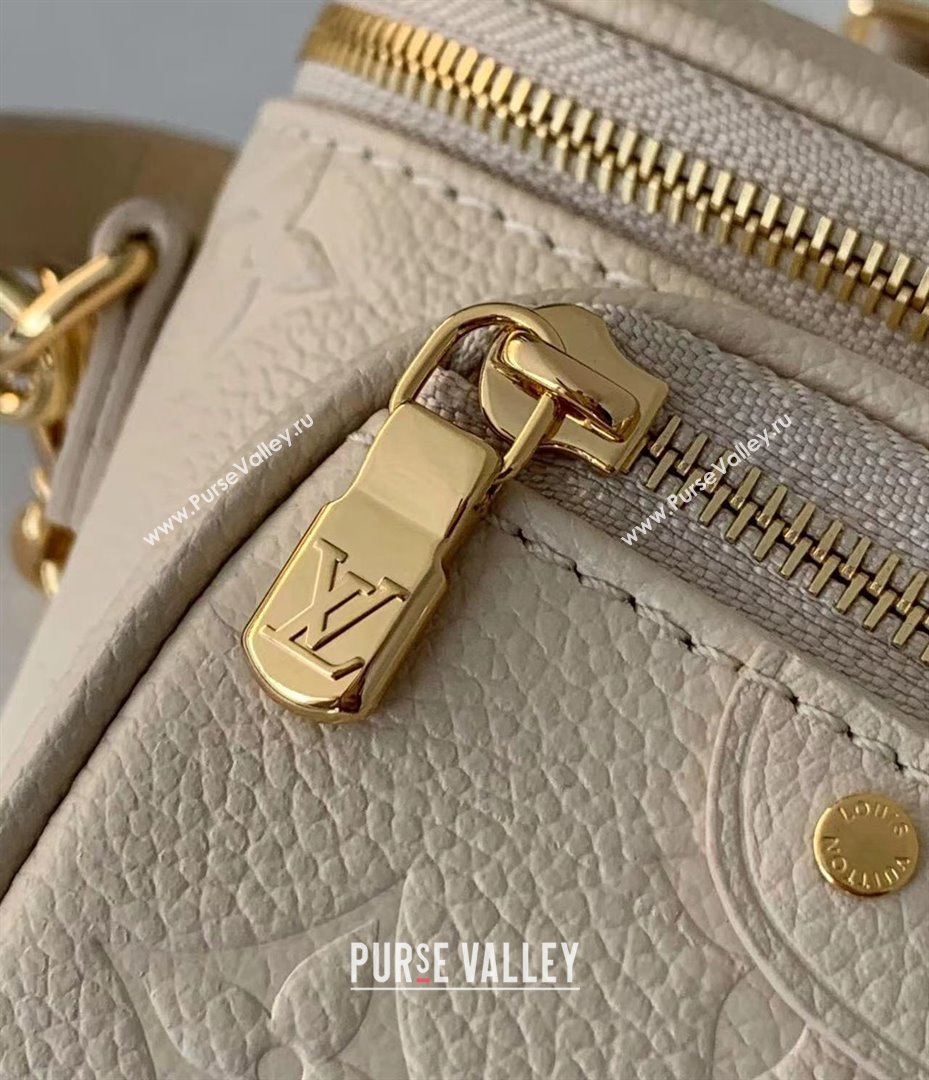 Louis Vuitton Mini Bumbag in Monogram Empreinte Embossed Leather M83275 Cream 2024 (K-24031404)