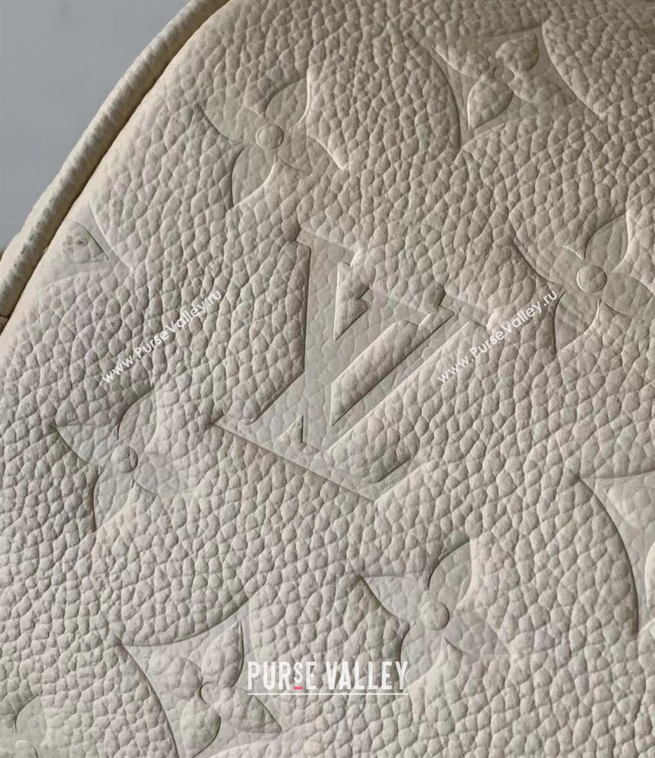 Louis Vuitton Mini Bumbag in Monogram Empreinte Embossed Leather M83275 Cream 2024 (K-24031404)