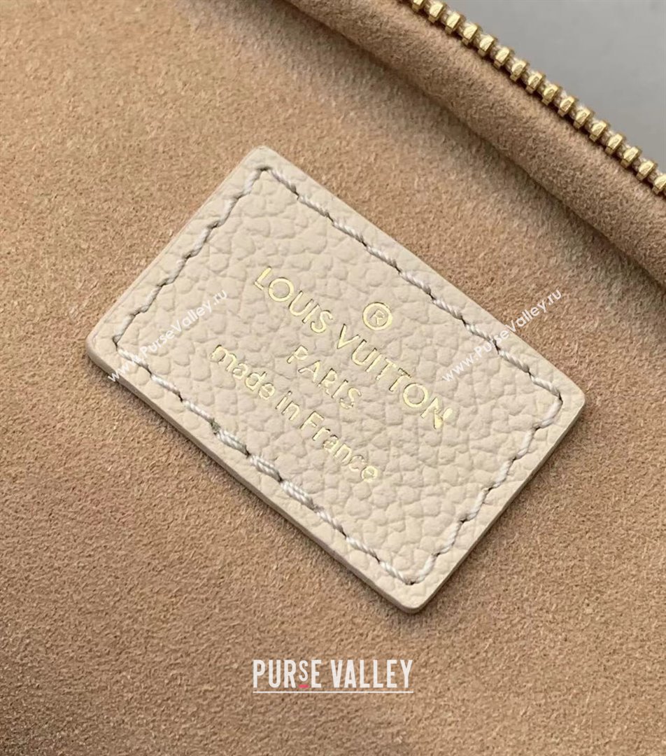 Louis Vuitton Mini Bumbag in Monogram Empreinte Embossed Leather M83275 Cream 2024 (K-24031404)