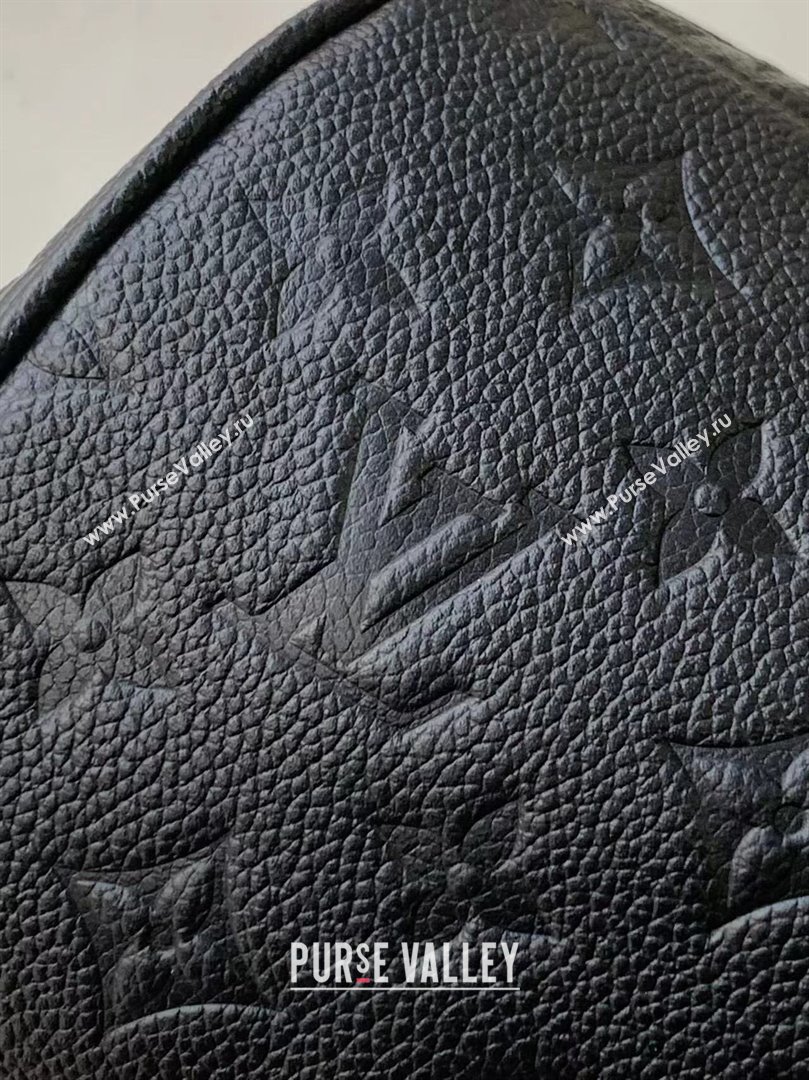 Louis Vuitton Mini Bumbag in Monogram Empreinte Embossed Leather M46917 Black 2024 (K-24031405)