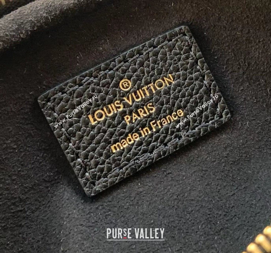 Louis Vuitton Mini Bumbag in Monogram Empreinte Embossed Leather M46917 Black 2024 (K-24031405)