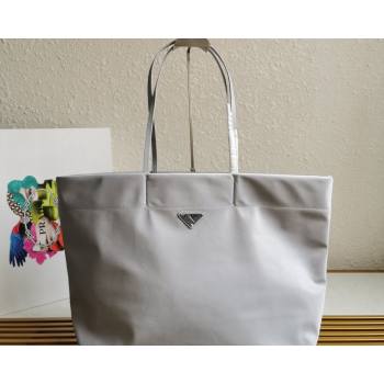 Prada Re-Nylon and Saffiano Leather Tote Bag 1BG107 Cornflower Blue 2021 (YZ-21080436)