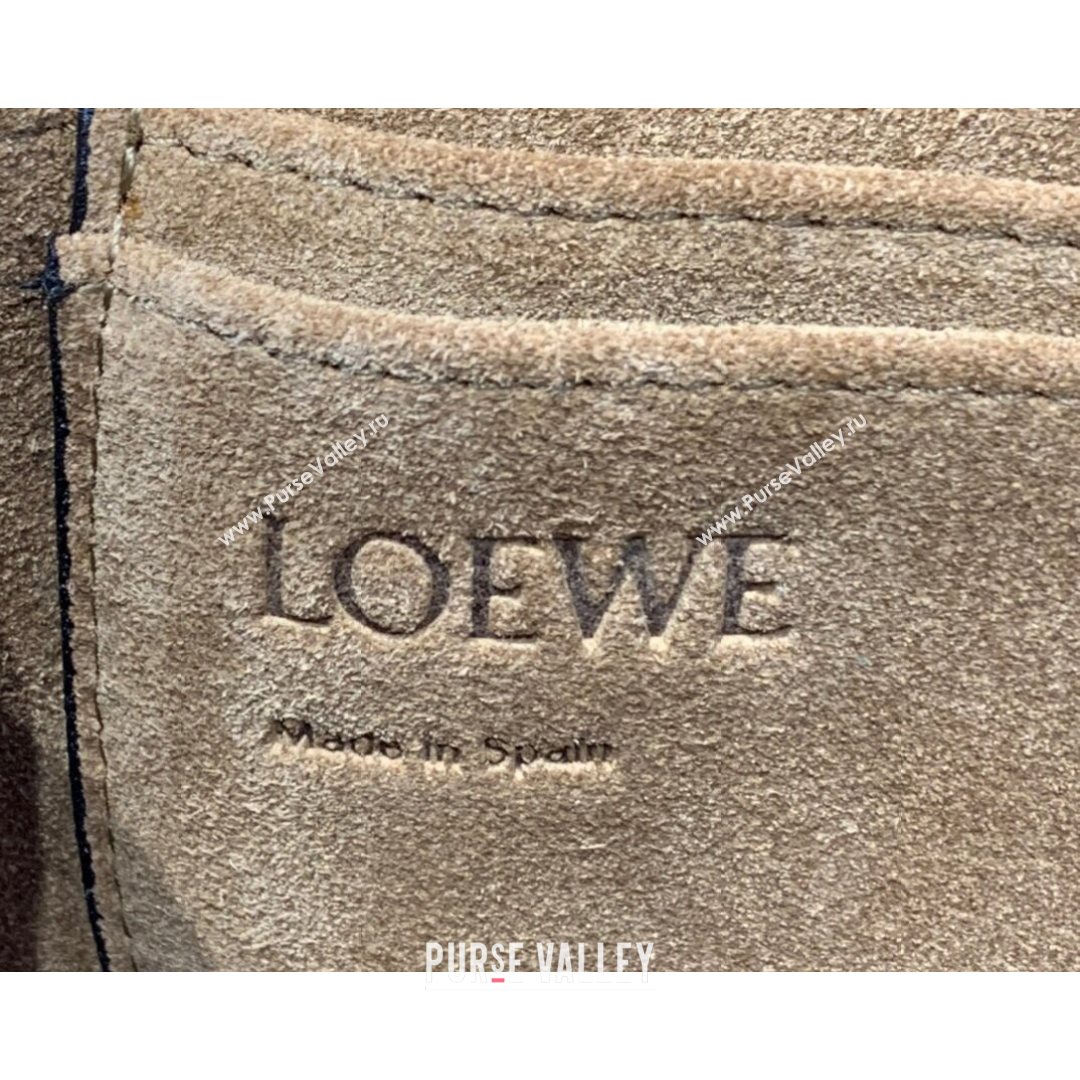 Loewe Mini Gate Belt Bag in Natural Calfskin Brown 2021 Top (ZD-210802055)