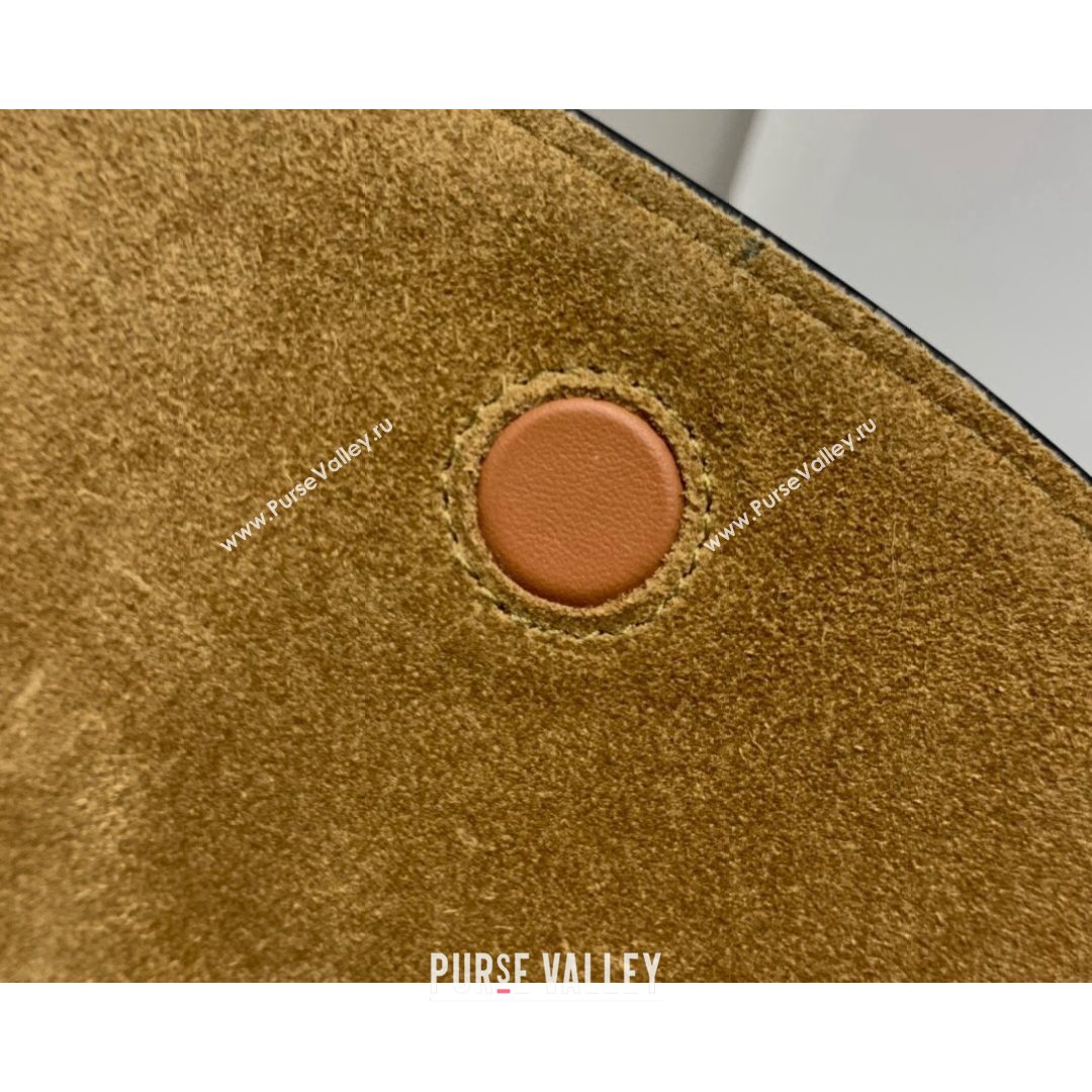 Loewe Mini Gate Belt Bag in Natural Calfskin Brown 2021 Top (ZD-210802055)