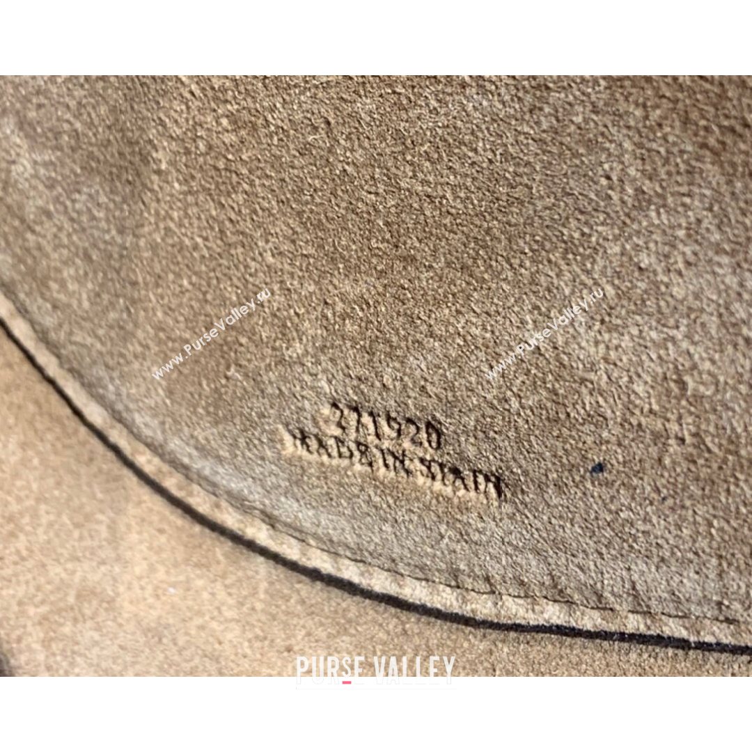 Loewe Mini Gate Belt Bag in Natural Calfskin Brown 2021 Top (ZD-210802055)