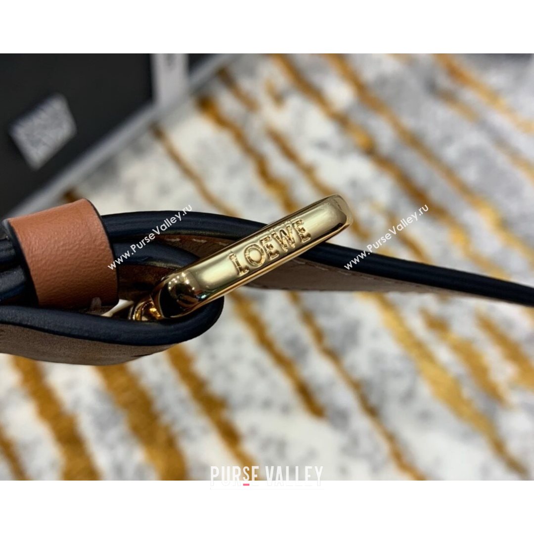 Loewe Mini Gate Belt Bag in Natural Calfskin Brown 2021 Top (ZD-210802055)