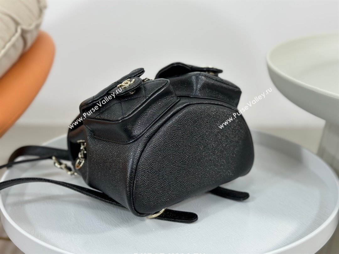 Chanel Grained Calfskin Small Backpack Bag AS3787 Black 2023 Top (SM-23112808)