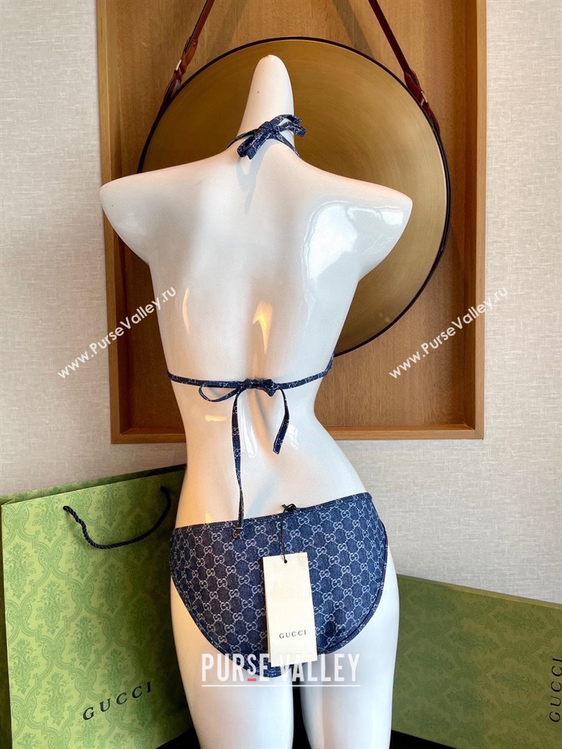 Gucci GG Swimwear G22004 Denim Blue 2025 (A-25022004)