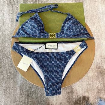 Gucci GG Swimwear G22004 Denim Blue 2025 (A-25022004)