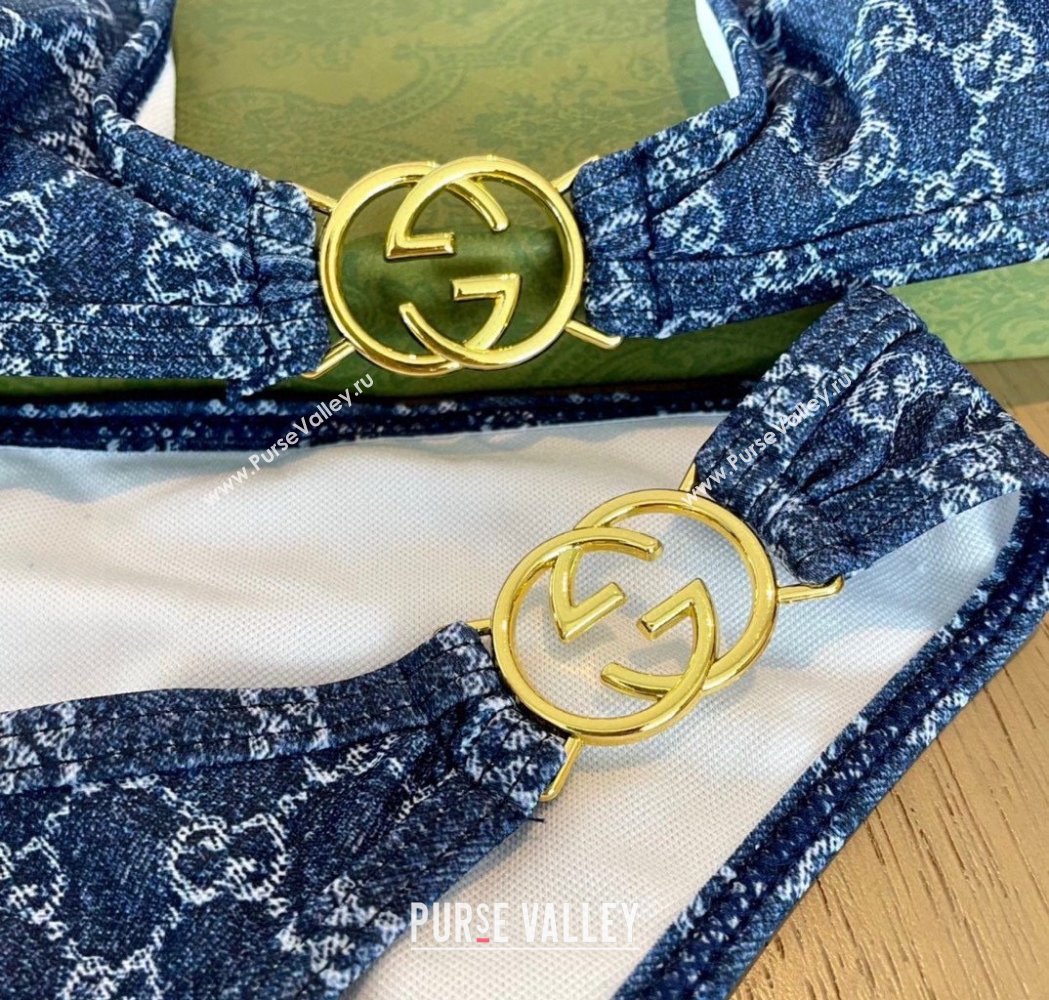 Gucci GG Swimwear G22004 Denim Blue 2025 (A-25022004)