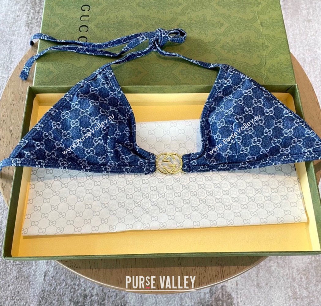 Gucci GG Swimwear G22004 Denim Blue 2025 (A-25022004)