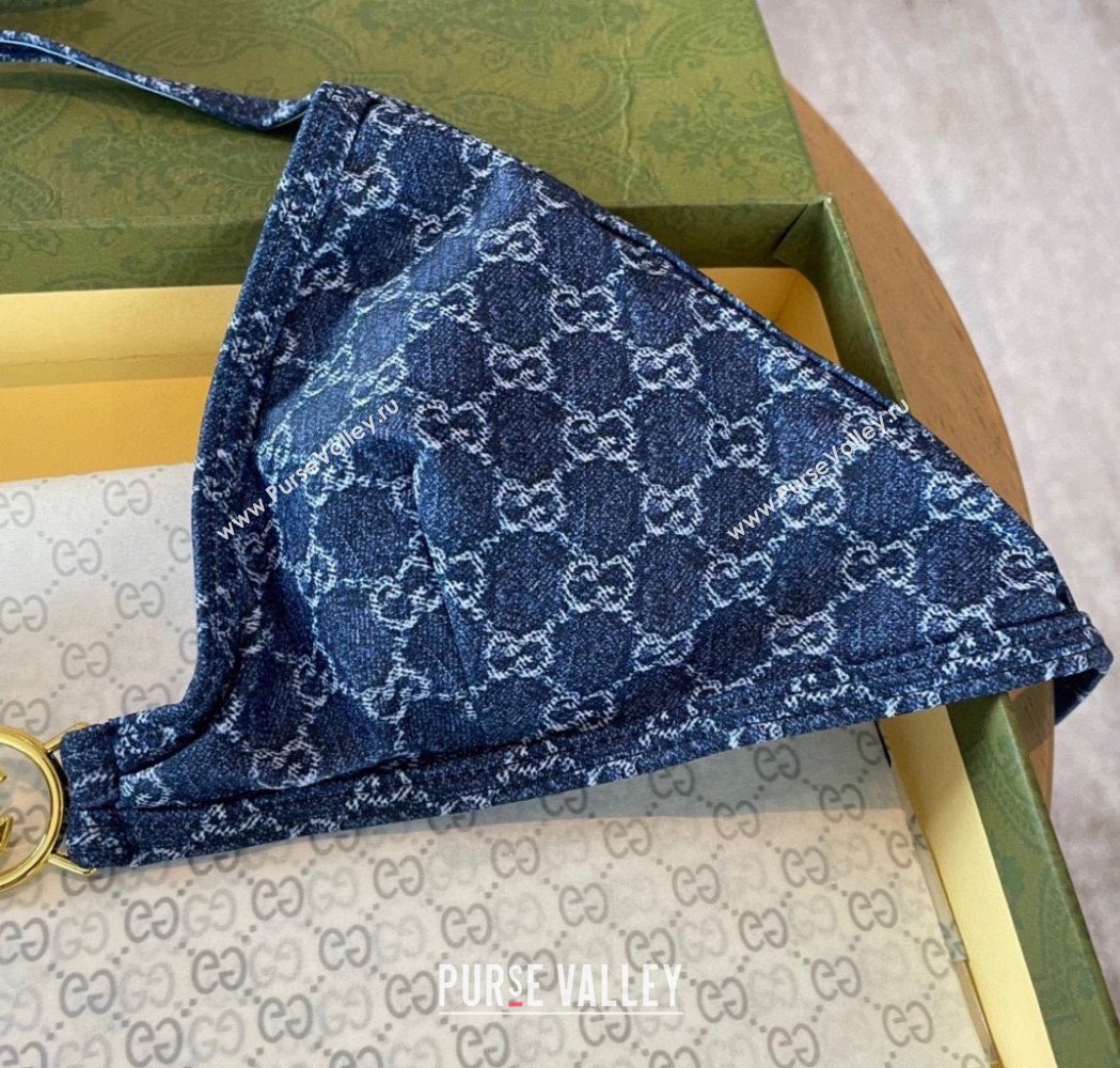 Gucci GG Swimwear G22004 Denim Blue 2025 (A-25022004)