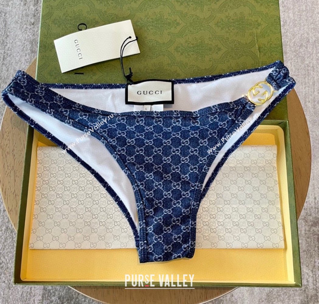 Gucci GG Swimwear G22004 Denim Blue 2025 (A-25022004)