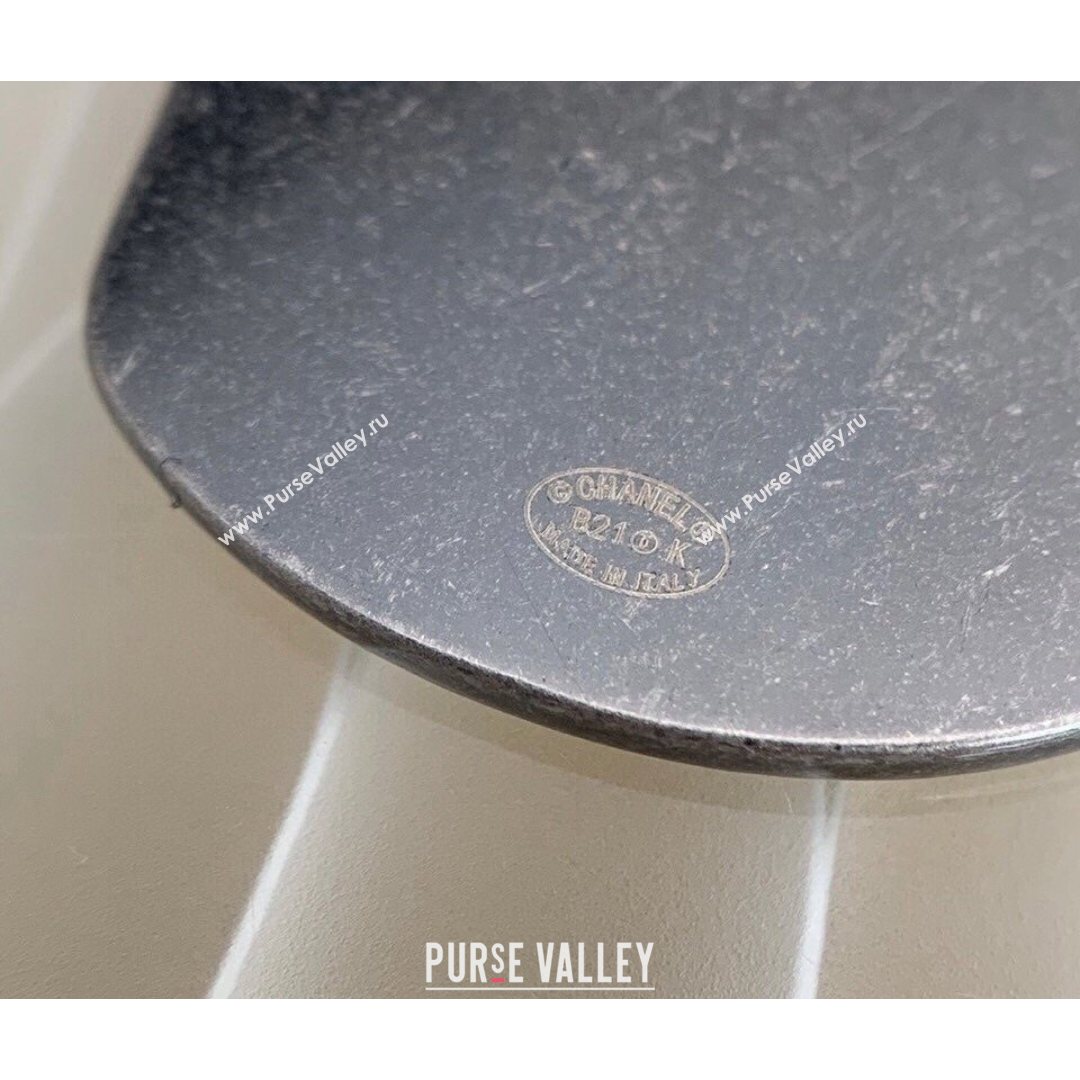 Chanel Long Necklace Silver 2021 082553 (YF-21082553)