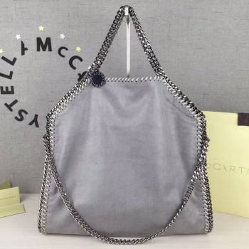 Stella McCartney Falabella Fold Over Tote Bag Grey 2020 (WJ-20121629)