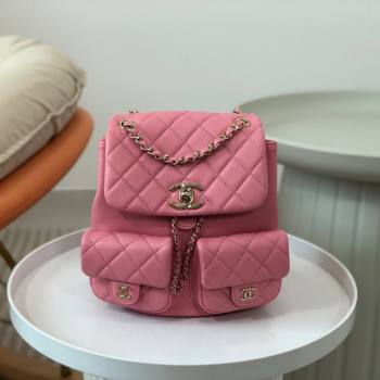 Chanel Lambskin Duma Backpack Bag S3860 Pink 2023 Top (SM-23112813)