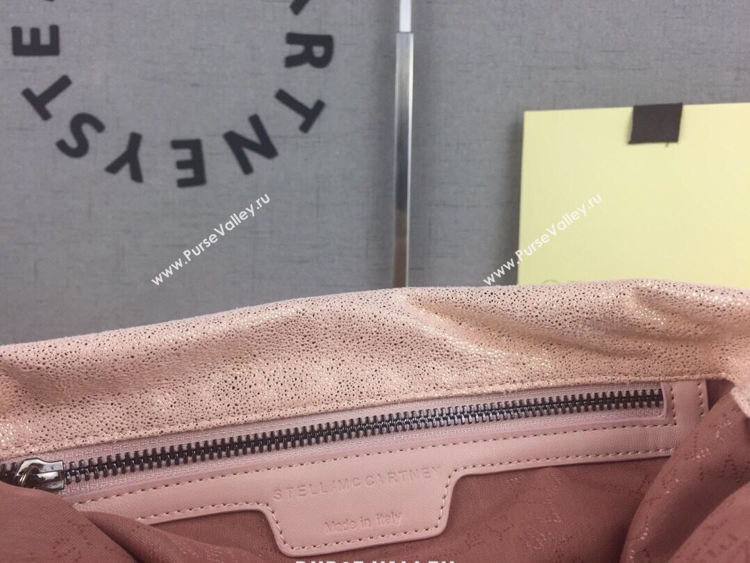 Stella McCartney Falabella Fold Over Tote Bag Pink 2020 (WJ-20121635)