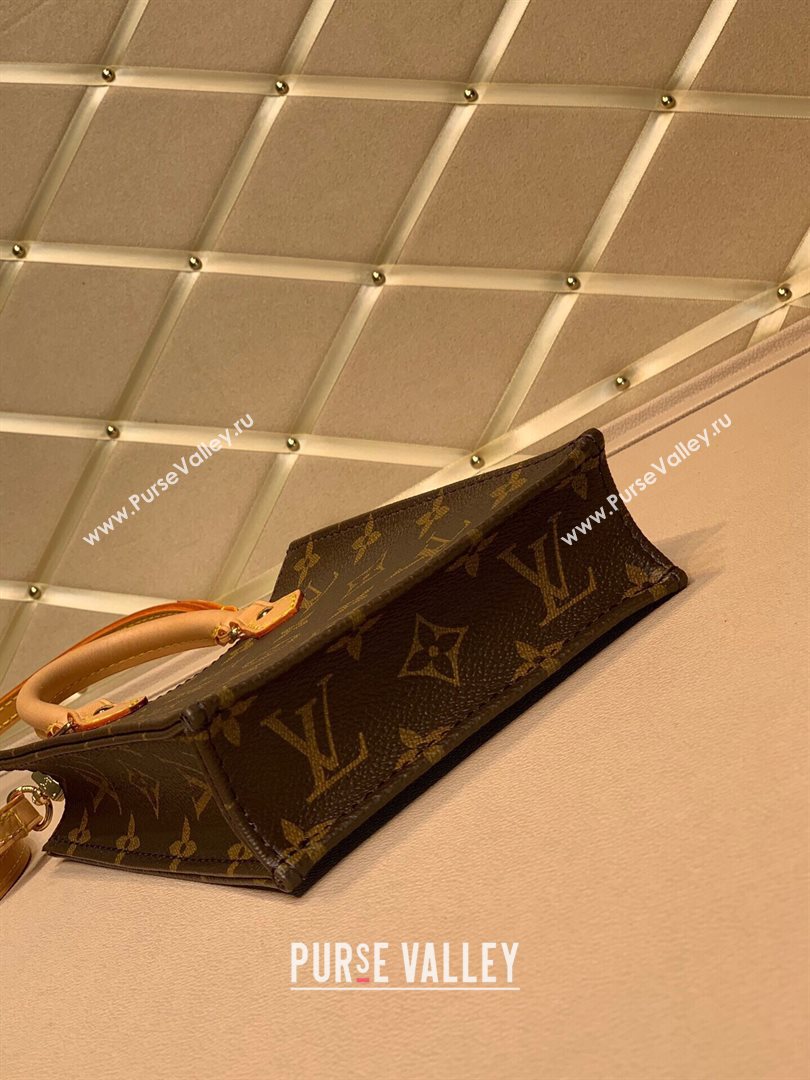 Louis Vuitton Petit Sac Plat Mini Tote Bag in Monogram Canvas M694421 2020 (KI-20112342)