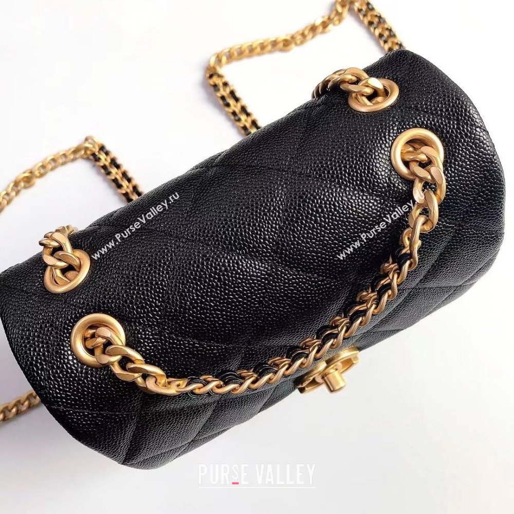 Chanel Grained Calfskin Backpack AS3108 Black 2022 (YD-22031450)