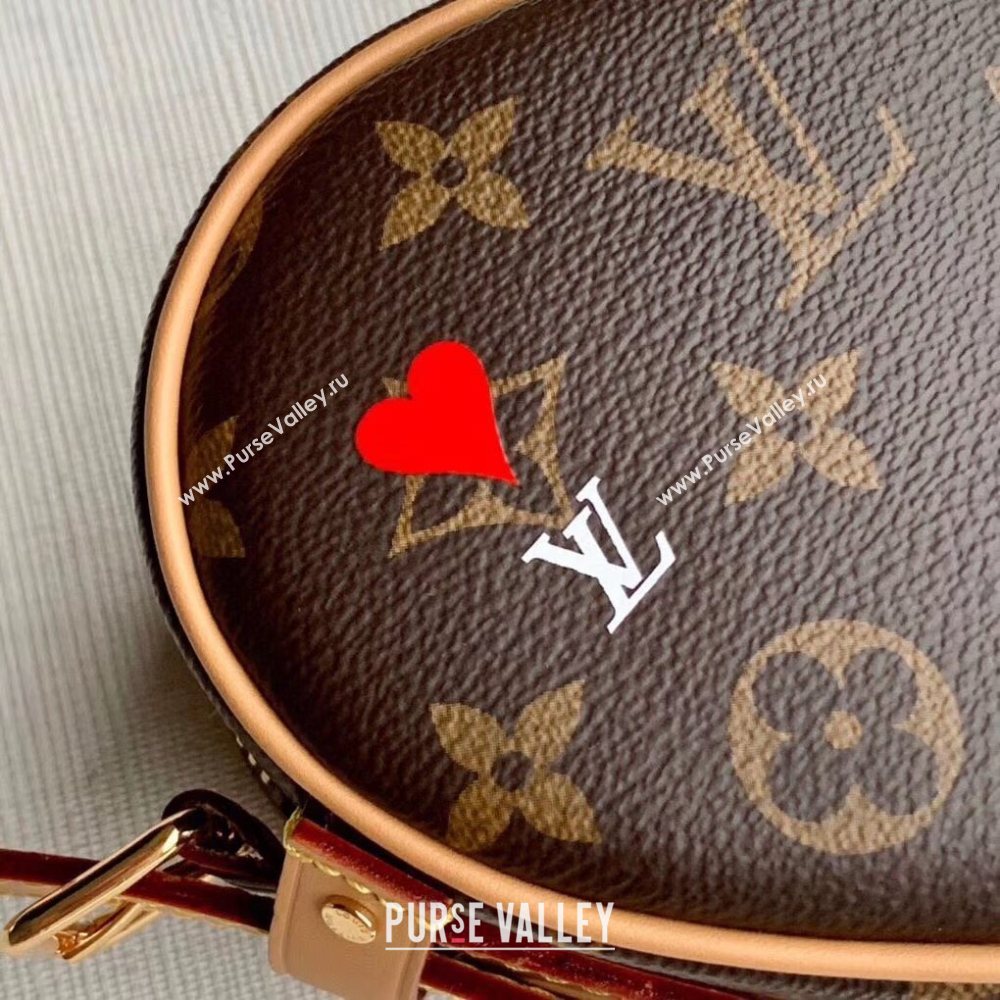 Louis Vuitton Game On Coeur Heart Shaped Bag in Brown Monogram Canvas M57456 2020 (KI-20112346)