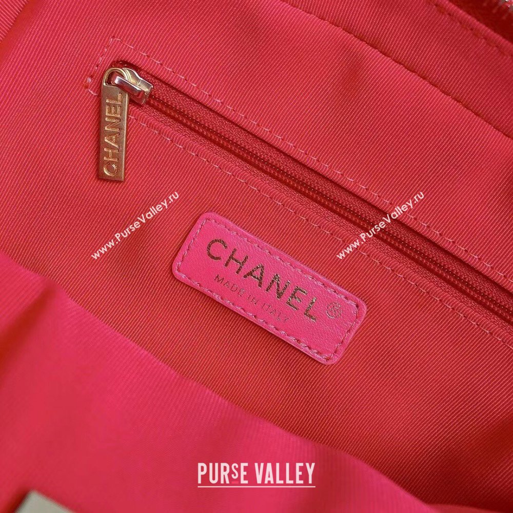 Chanel Grained Calfskin Backpack AS3108 Red 2022 (YD-22031454)