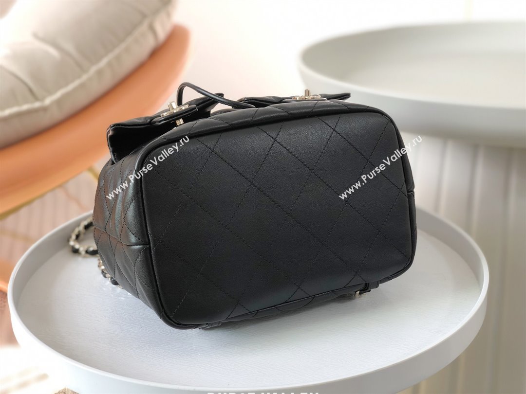 Chanel Lambskin Backpack AS4342 Black 2023 Top (SM-23112823)