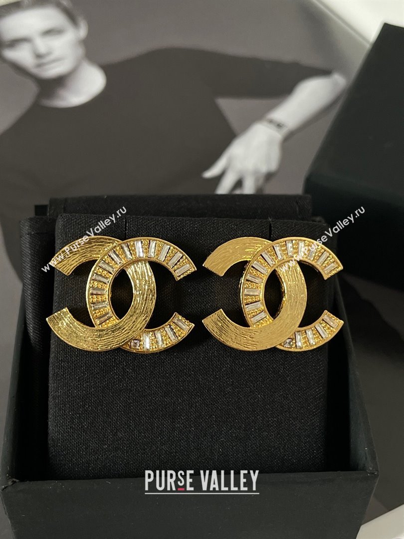 Chanel CC Earrings CH101122 Gold 2024 (YF-24101122)