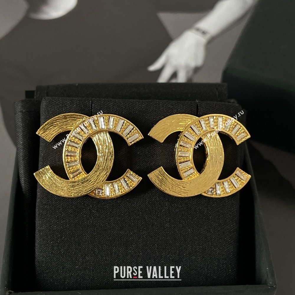 Chanel CC Earrings CH101122 Gold 2024 (YF-24101122)